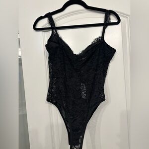 Black Lace Bodysuit